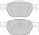 Ferodo Σετ Τακάκια Εμπρός για Ford C-Max