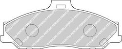 Ferodo Front Brake Pad for Ford Ranger