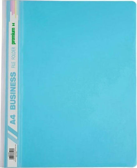 A&G Paper Clipboard with Spring for Paper A4 Light Blue Premium 1pcs