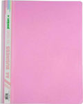 A&G Paper Clipboard with Spring for Paper A4 Pink Premium 1pcs