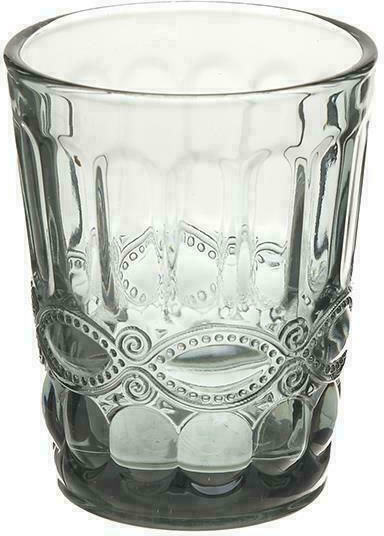 Click Set of Glasses Whiskey made of Glass in Gray Color 210ml 6pcs