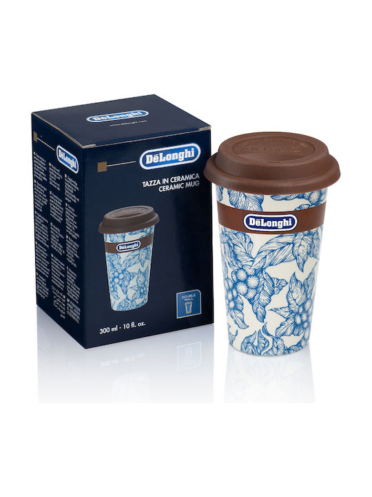 De'Longhi Cană Ceramică Albastru 300ml 1buc