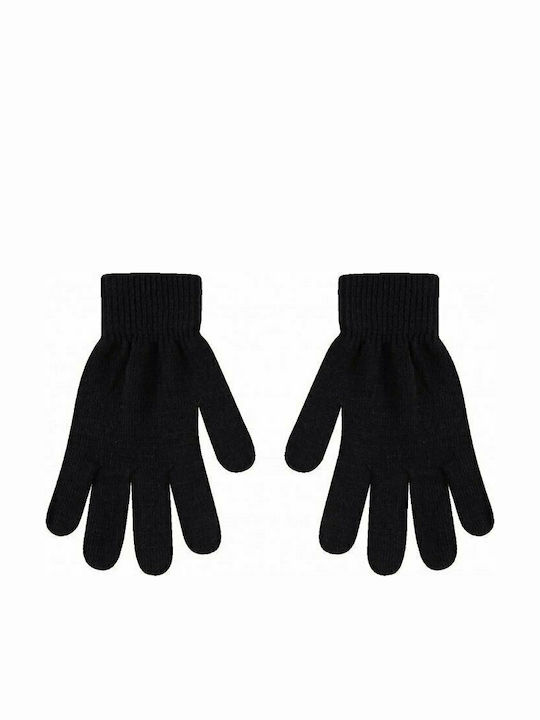 Stamion Kids Knitted Black Gloves Magic