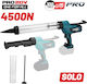 Bormann BBP3610 Pro Elektrisches Silikonpistole Lithium-Ion 20V Solo (Ohne Batterie und Ladegerät)
