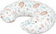 Jukki Nursing Pillow Cover Friends Forever Gray