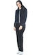 Damen-Strickjacke mit Reißverschluss in Marineblau