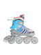 Nils NH18192 Inline Αυξομειούμενα Rollers Γκρι Παιδικά