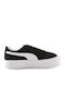 Mayu Γυναικεία Flatforms Sneakers Μαύρα