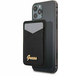 Guess Saffiano MagSafe Card Case In Black Colour