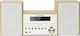 Blaupunkt Ηχοσύστημα 2.0 MS45BT 300W με CD Player, WiFi και Bluetooth Λευκό