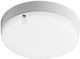 Spot Light Πλαφονιέρα Οροφής Εξωτερικού Χώρου με Ενσωματωμένο LED σε Λευκό Χρώμα 7771