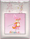 Slevori Der gestiefelte Kater Kinder-Bilderrahmen Silber Rosa 10x10 cm