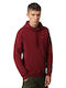 Balis Sweatshirt with Hood Burgundy