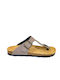 Plakton Men's Leather Sandals Taupe