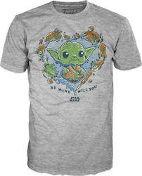 Funko Pop! Tees Războiul Stelelor - Be Mine Yoda Varianta produsului (M)