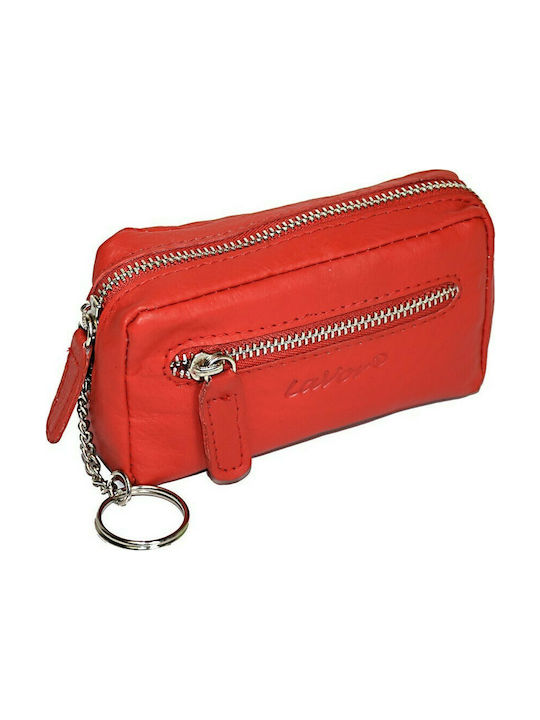 Lavor Key Holder Leather Red