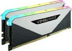 Corsair Vengeance RGB RT 16GB DDR4 RAM with 2 Modules (2x8GB) and 3600 Speed for Desktop