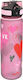 Ion8 Love Hearts Kids Water Bottle Plastic Pink...