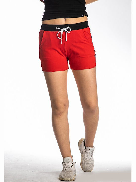 Paco & Co Women's Sporty Shorts Red