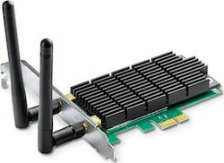 TP-LINK Archer T6E v2 Ασύρματη Κάρτα Δικτύου Wi‑Fi 5 (1300Mbps) PCI-e