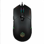 Zeroground MS-4000G Daito RGB Gaming Gaming Maus 10000 DPI Schwarz