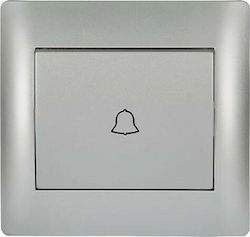 Elmark Rhyme Complete Wall Push Bell Button wit...