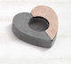 Parisis Wedding Favor Wooden Decorative Heart 17G915