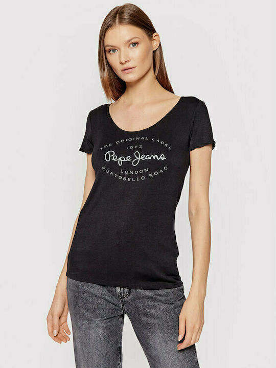 Pepe Jeans Paiges Women's T-shirt Charcoal