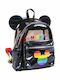 Disney Mickey Backpack Kids Bag Backpack Black 22cmx11.4cmx25.5cmcm