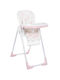 Kikka Boo Vitto Baby Highchair with Adjustable Height Pink Unicorn