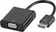 Vivanco Μετατροπέας HDMI male σε VGA female 1τμχ 45493