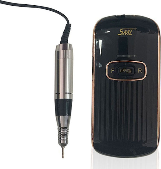 SML M11 Nail Drill Battery 36W Black with 35000 Rotations per Minute