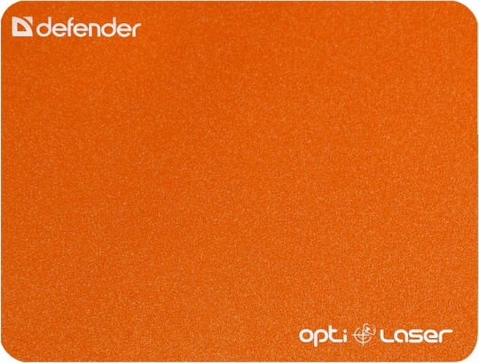 Defender Mouse Pad Orange 220mm Opti-Laser