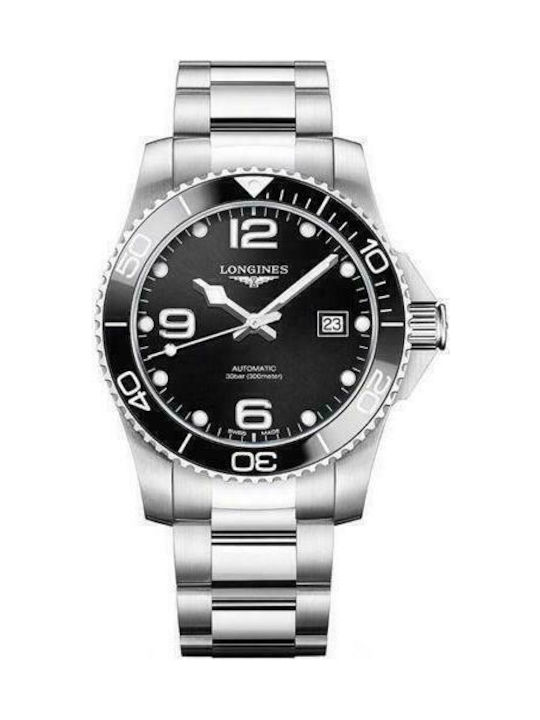 Longines Ρολόι Αυτόματο με Μεταλλικό Μπρασελέ