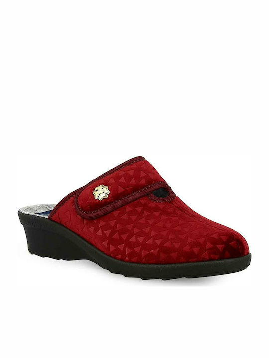 Parex Anatomic Women's Slippers In Burgundy Colour