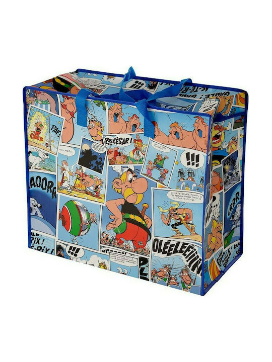 Puckator Asterix Wäschekorb aus Stoff 48x28x48cm Mehrfarbig