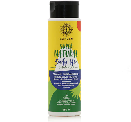 Garden Super Natual Sampon De Par Pentru Uz Zilnic Împotriva Mătreții Pentru Toate Tipurile De Păr 250ml