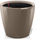 Lechuza Classico Premium 28 Flower Pot Self-Watering 28.5x26cm in Brown Color 16045