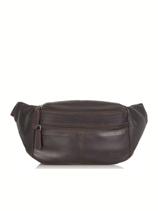 Herren Bum Bag Taille Braun
