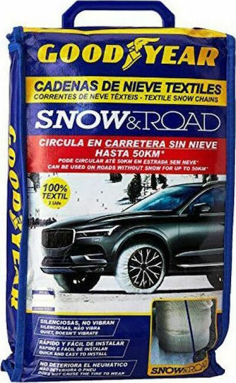Goodyear Snow Road Anti-slip Snow Socks XL 4x4 Car 2pcs S3701407
