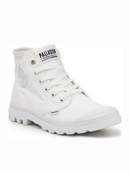Palladium Pampa Hi Mono Boots White