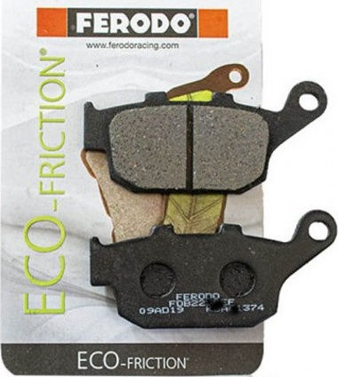 Ferodo Τακάκια Μοτοσυκλέτας Πίσω Eco-Frinction για Yamaha MT-03 / X-Max 300 για Yamaha X-MAX 125 / MT-03 / X-MAX 300