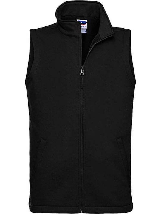 Russell Europe Χειμωνιάτικο Μπουφάν Softshell Αδιάβροχο και Αντιανεμικό Μαύρο