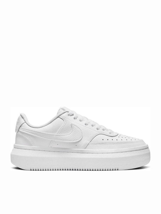 Nike Court Vision Alta Flatforms Sneakers White