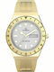 Timex Reissue Womens Watch 36mm Battery with Gold Stainless Steel Bracelet
