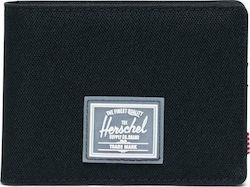 Herschel Supply Co Roy Rubber Ανδρικό Πορτοφόλι με RFID Μαύρο
