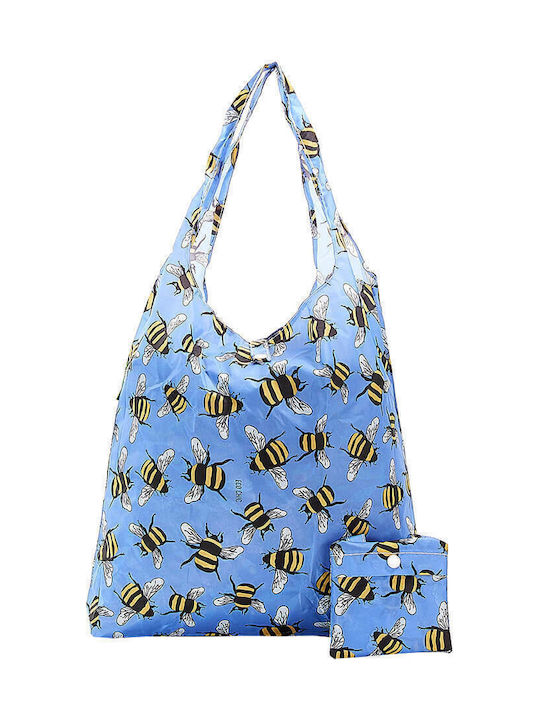 Eco Chic Bees Чанта за Пазаруване в Син цвят
