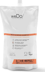 Wedo Rich Repair Refill Shampoos Reconstruction/Nourishment & Hydration for All Hair Types 1000ml Wedo Rich Repair Refill Shampoos Reconstruction/Nourishment & Hydration for All Hair Types 1000ml