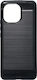 Forcell Carbon Back Cover Silicone Black (Xiaomi Mi 11 Lite / 11 Lite 5G / 11 Lite 5G NE)