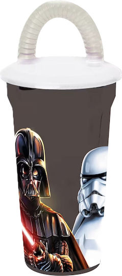 Gim Star Wars Παιδικό Παγούρι Star Wars Πλαστικό με Καλαμάκι 450ml